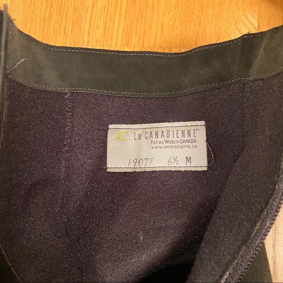 La Canadienne Suede Booties - Picture 6 of 6